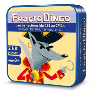 Boite métal 3D du jeu de cartes FractoDingo