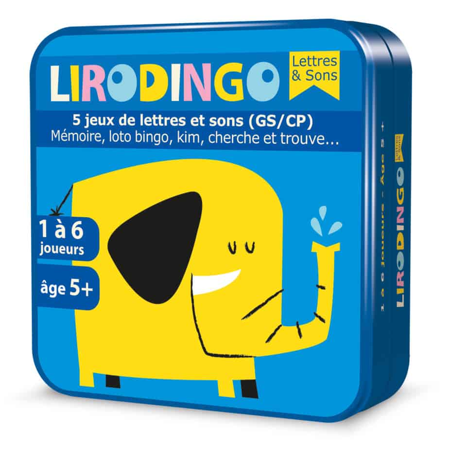 Boite 3D en métal du jeu LiroDingo