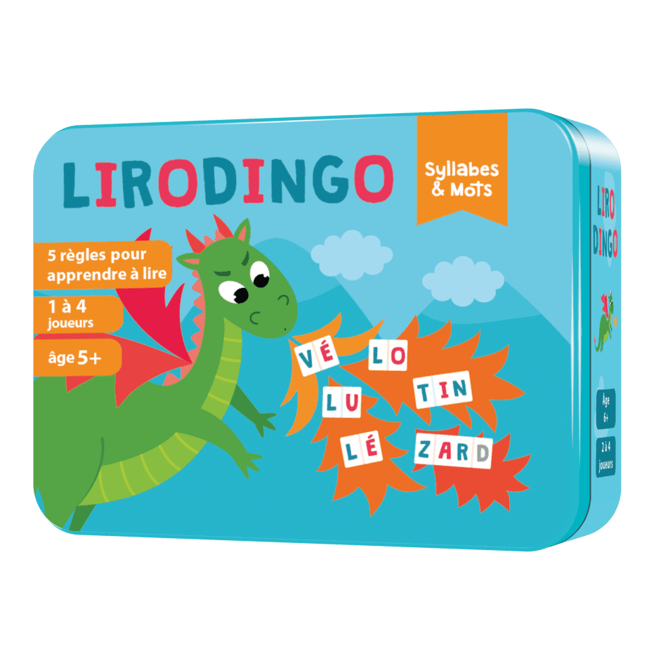 LiroDingo Syllabes et Mots : jeu d'apprentissage de la lecture
