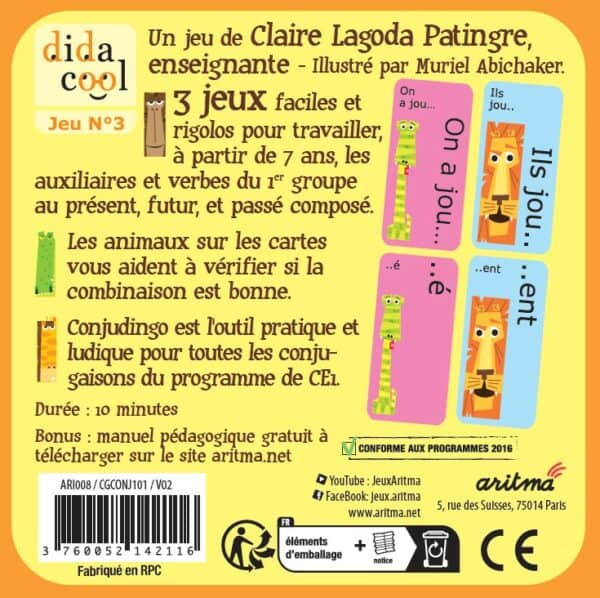ConjuDingo CE1 - jeu de conjugaison – Image 2
