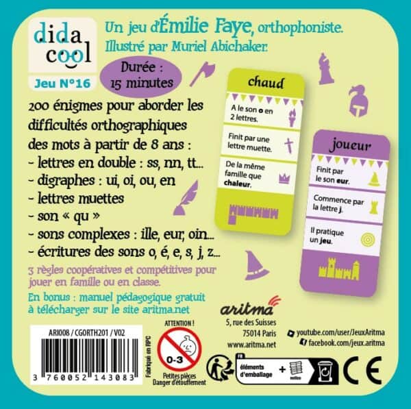 Orthodingo CE2 – jeu d’orthographe lexicale – Image 2