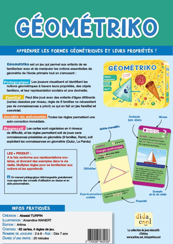 Fiche produit Geometriko