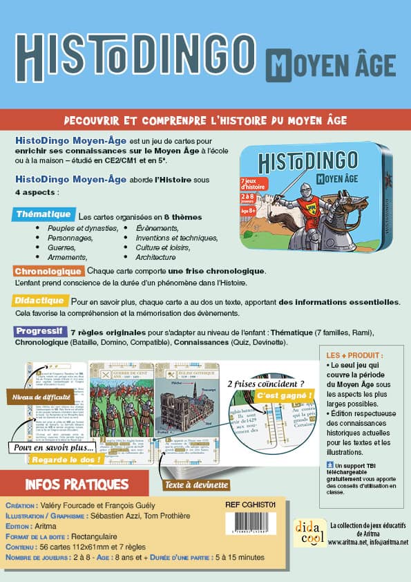 Fiche Produit HistoDingo