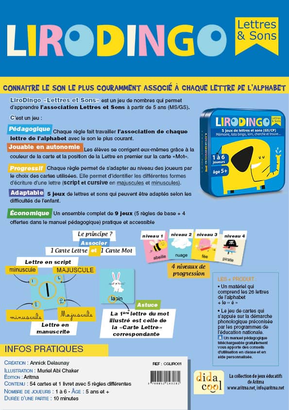 Fiche Produit LiroDingo
