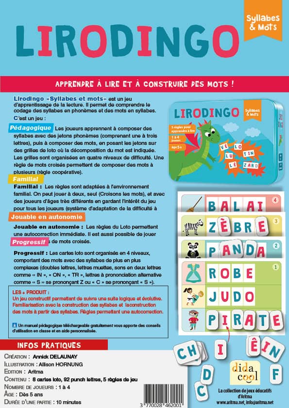 Fiche Produit LiroDingo 2