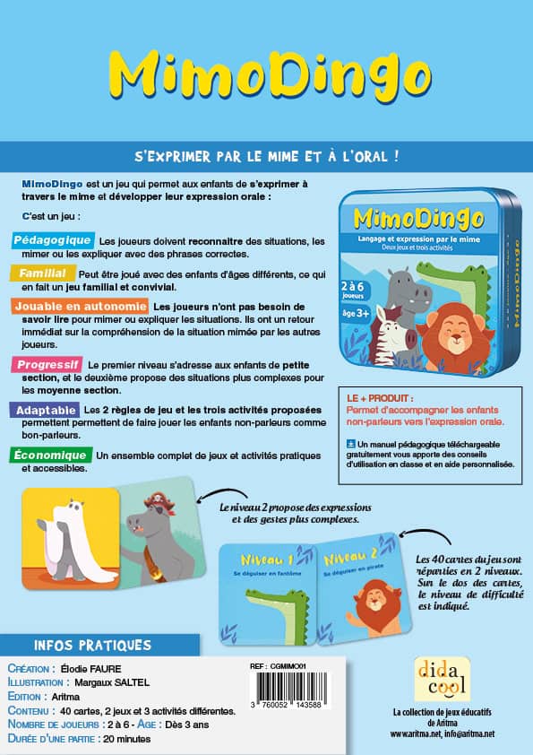 Fiche Produit MimoDingo