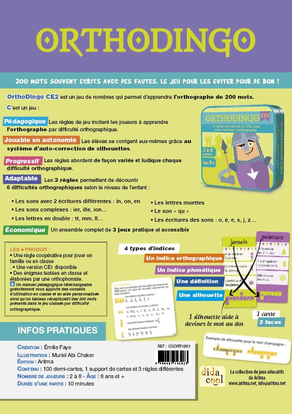 Fiche Produit CE2