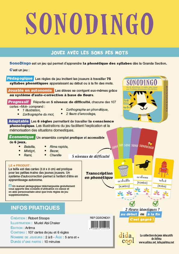 Fiche produit SonoDingo