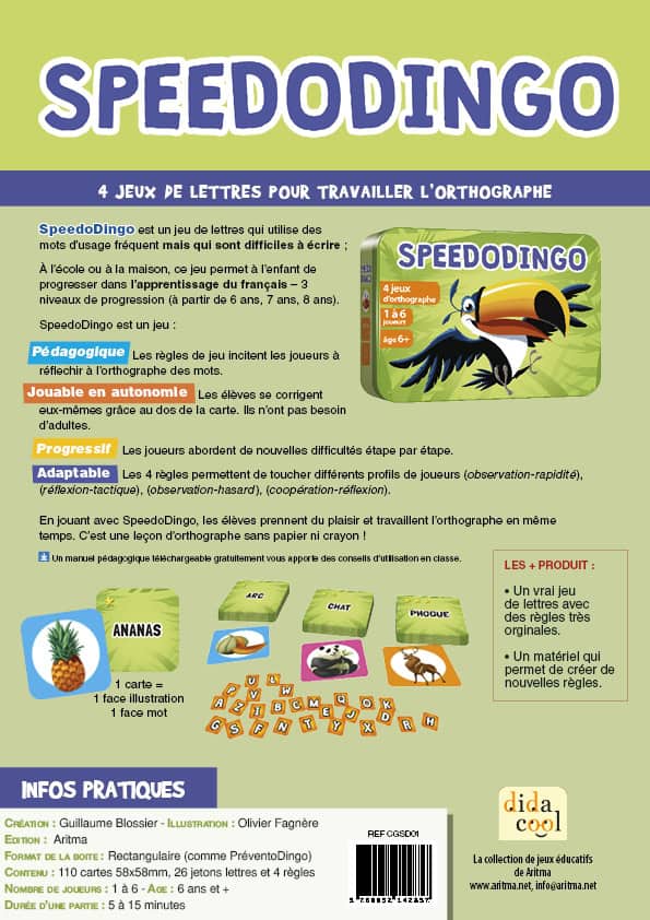 Fiche Produit SpeedoDingo