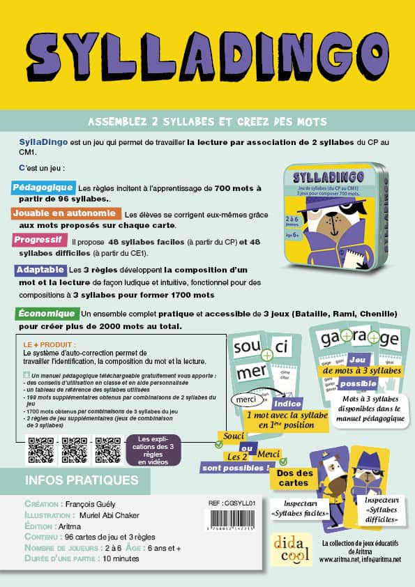 Fiche Produit SyllaDingo