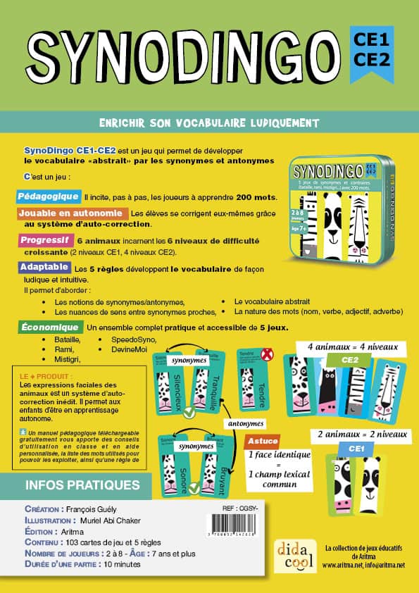 Fiche produit SynoDingo